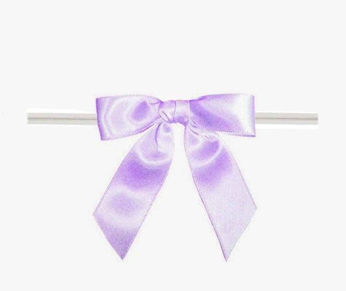 Mini Satin Twist Tie Bows