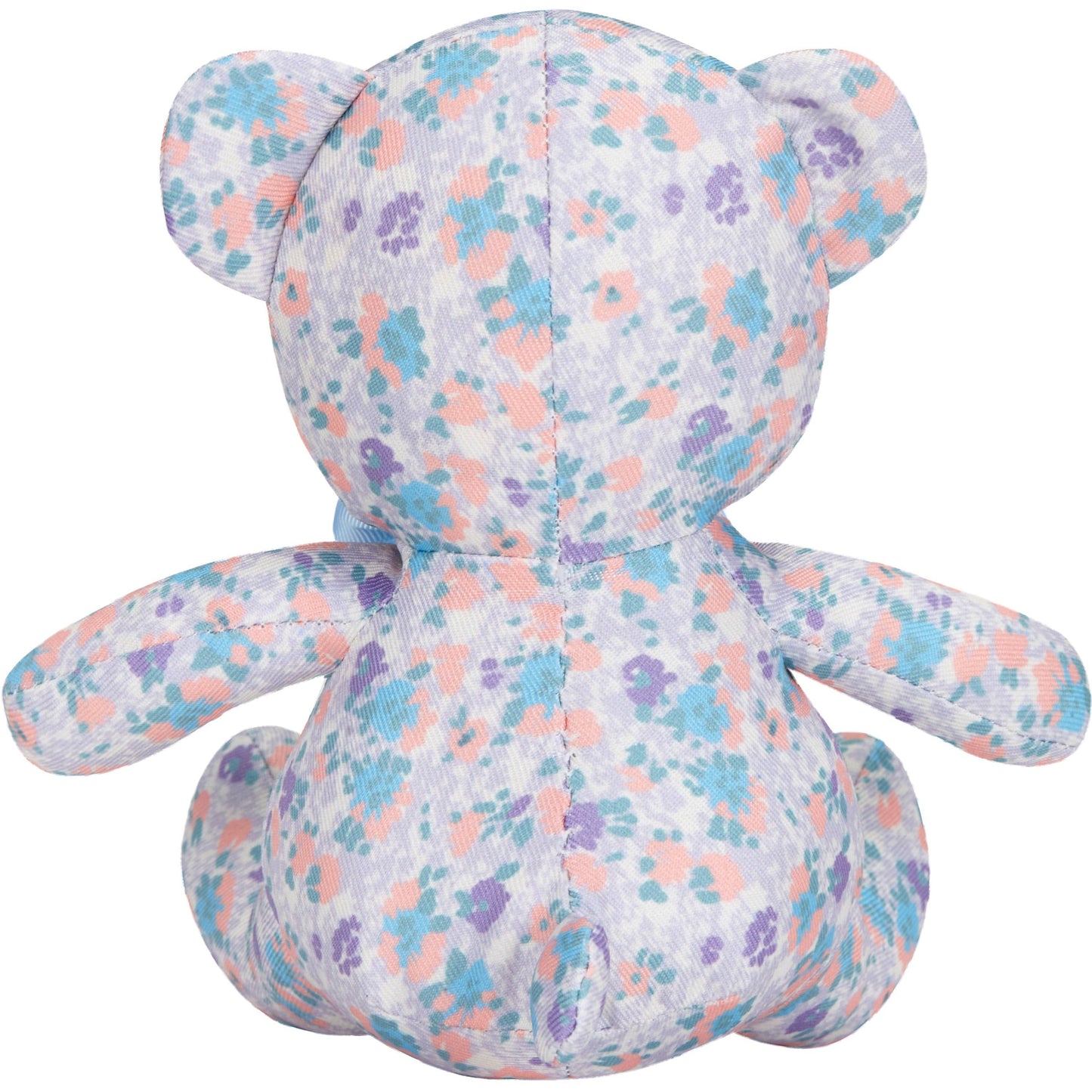 3 Colors, 6" Made Well Floral Print Bear Dog Toy