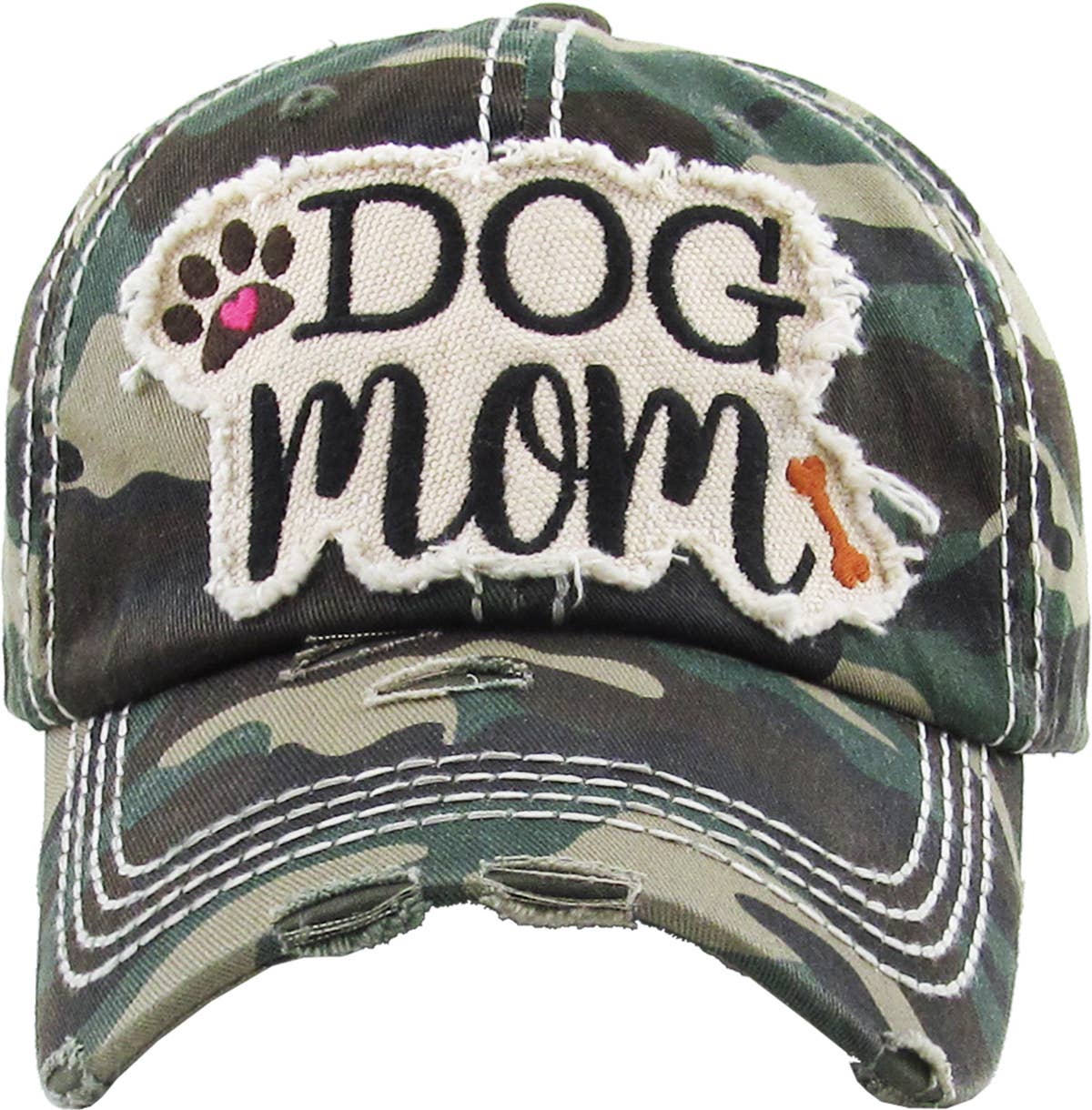 🐕💕🧢DOG MOM WASHED VINTAGE BALLCAP