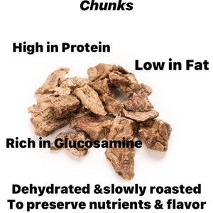 Beef Lung Chunks 7oz package