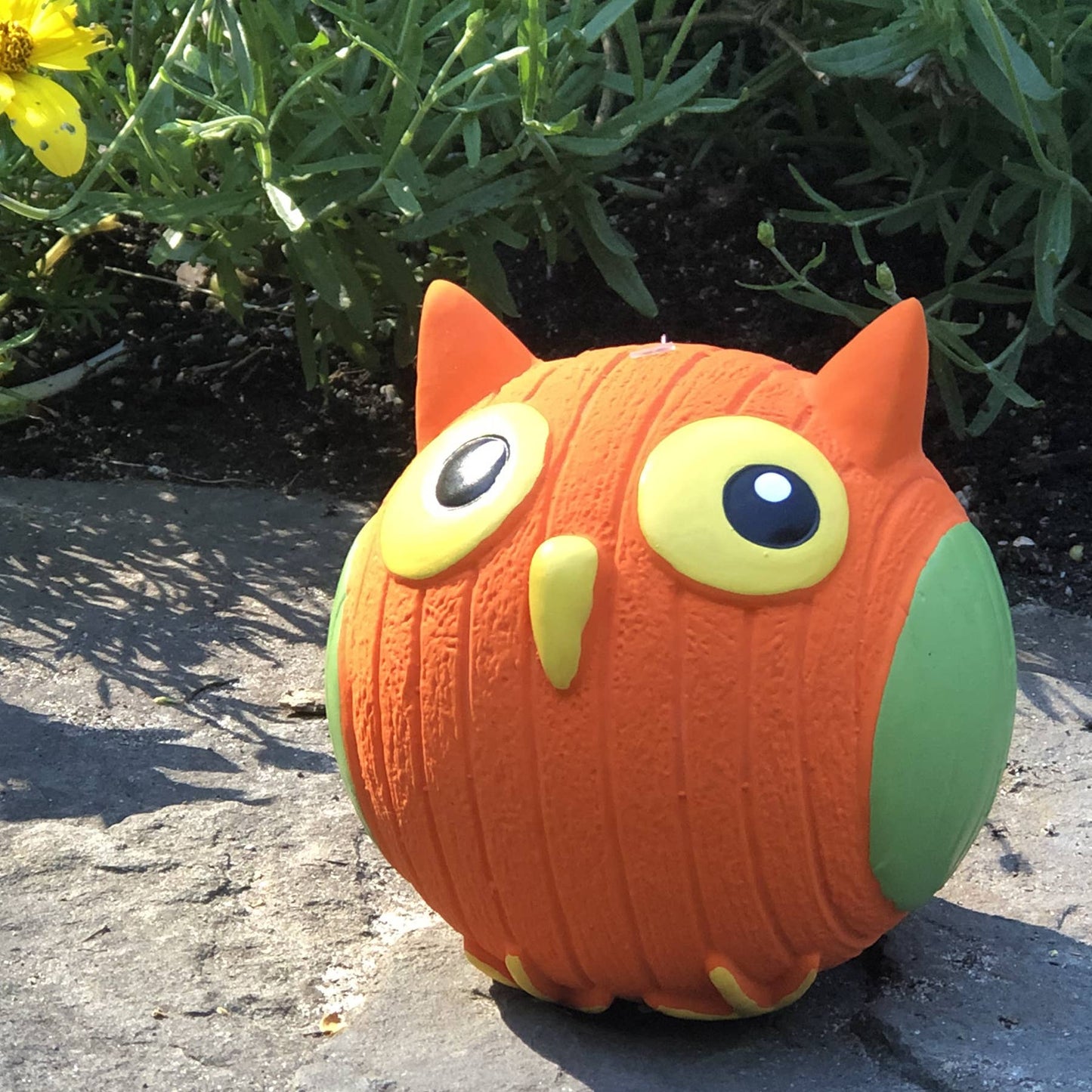 🦉🎾Poppy Owl Ruff-Tex® Ball, Small