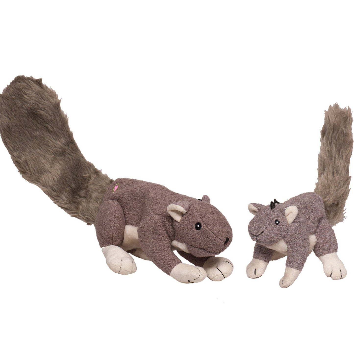 🐶🐿️ Feller Squirrel Plush Dog Toy