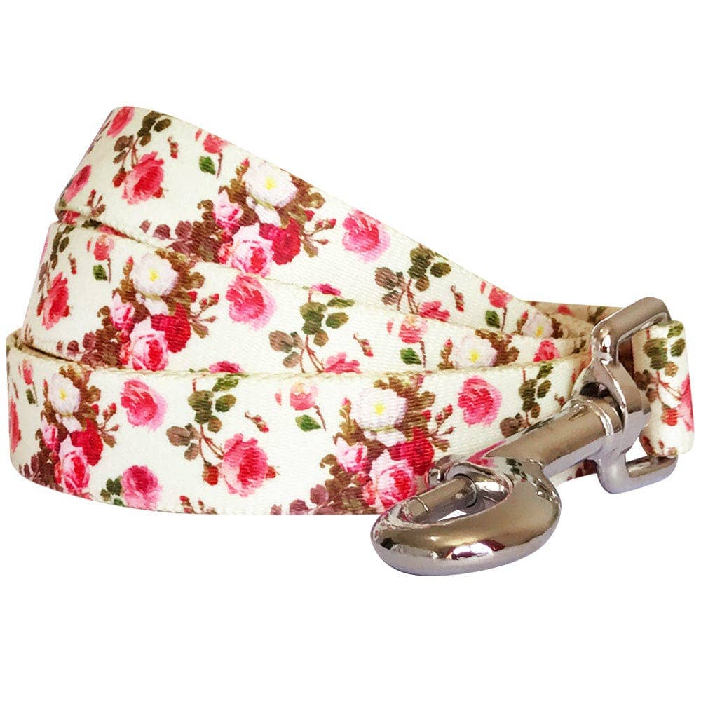 🌹 Floral Rose Dog Leash – Stylish, Durable & Versatile