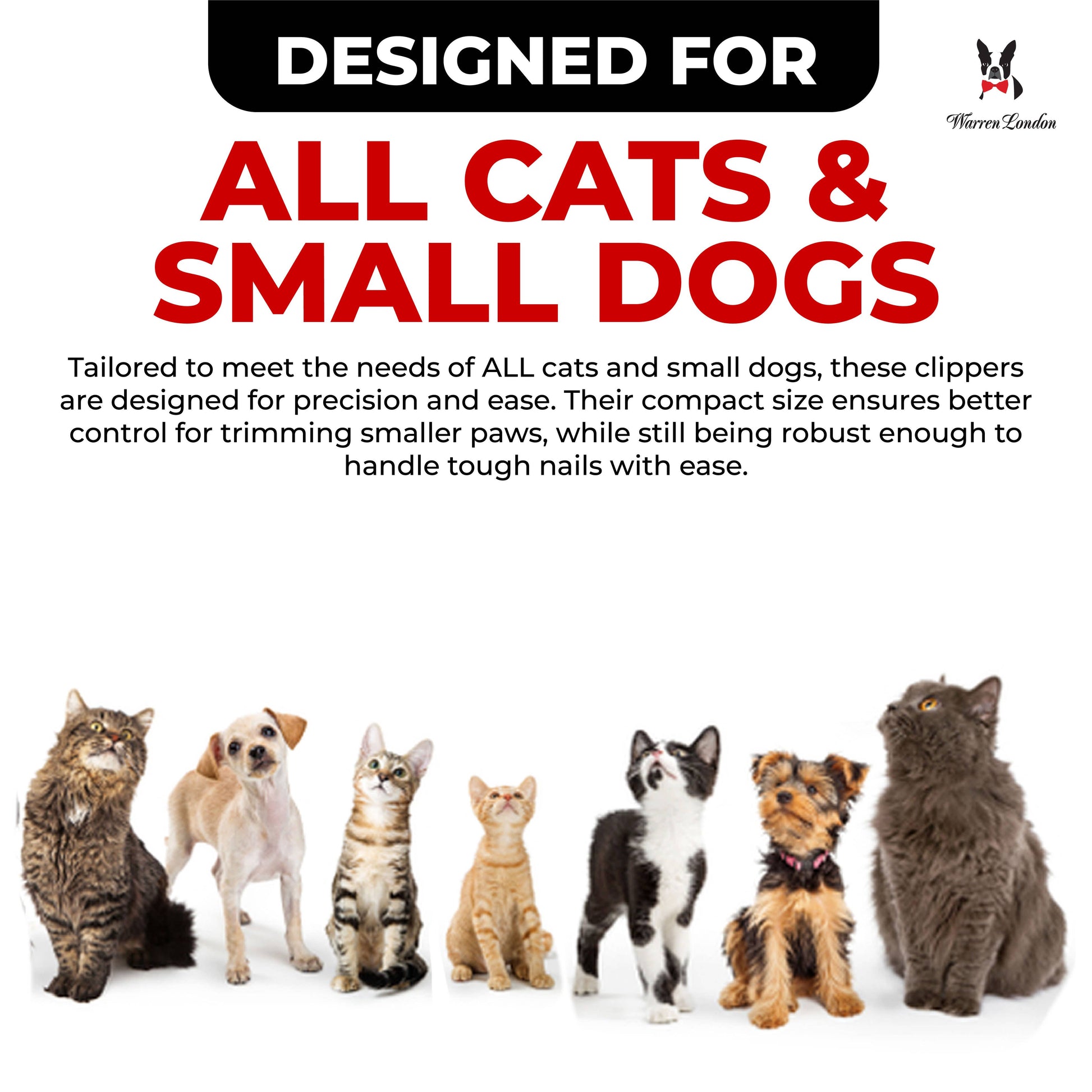 Cat Nail Clippers - For Cats & Small Dogs