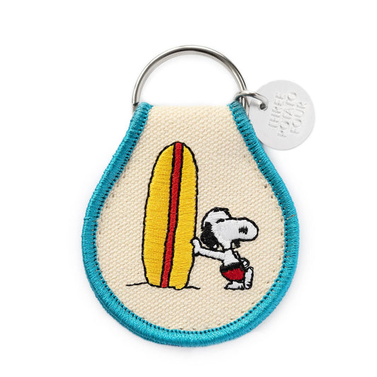 Peanuts® - Snoopy Surf Patch Keychain