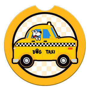 Dog Taxi Car Coaster