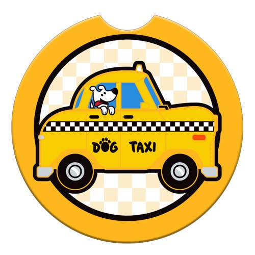Dog Taxi Car Coaster