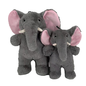 🐘💗 Savannah the Elephant Plush Dog Toy