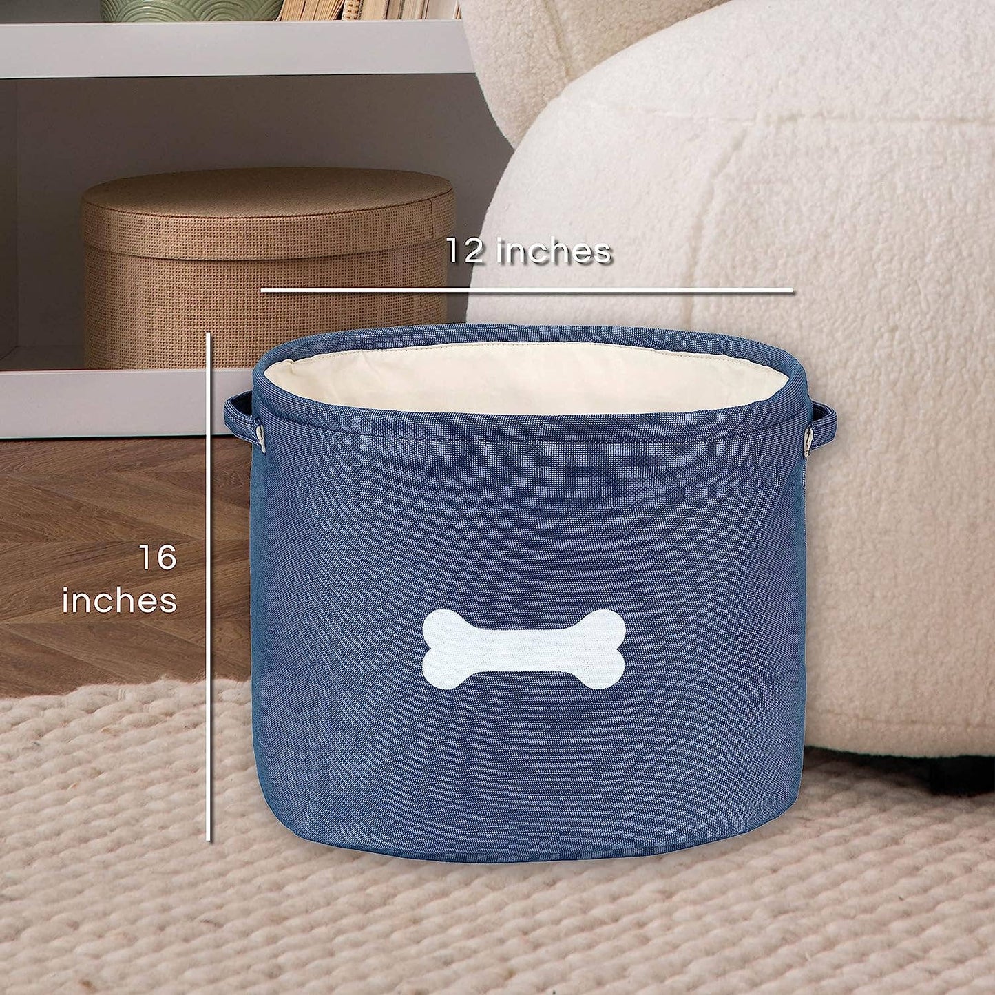 Capri Blue Pet Toy Storage