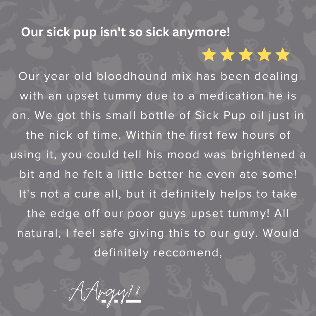 🐶🌿Sick Pup Essential Oil for the Dog w/Digestive Issues