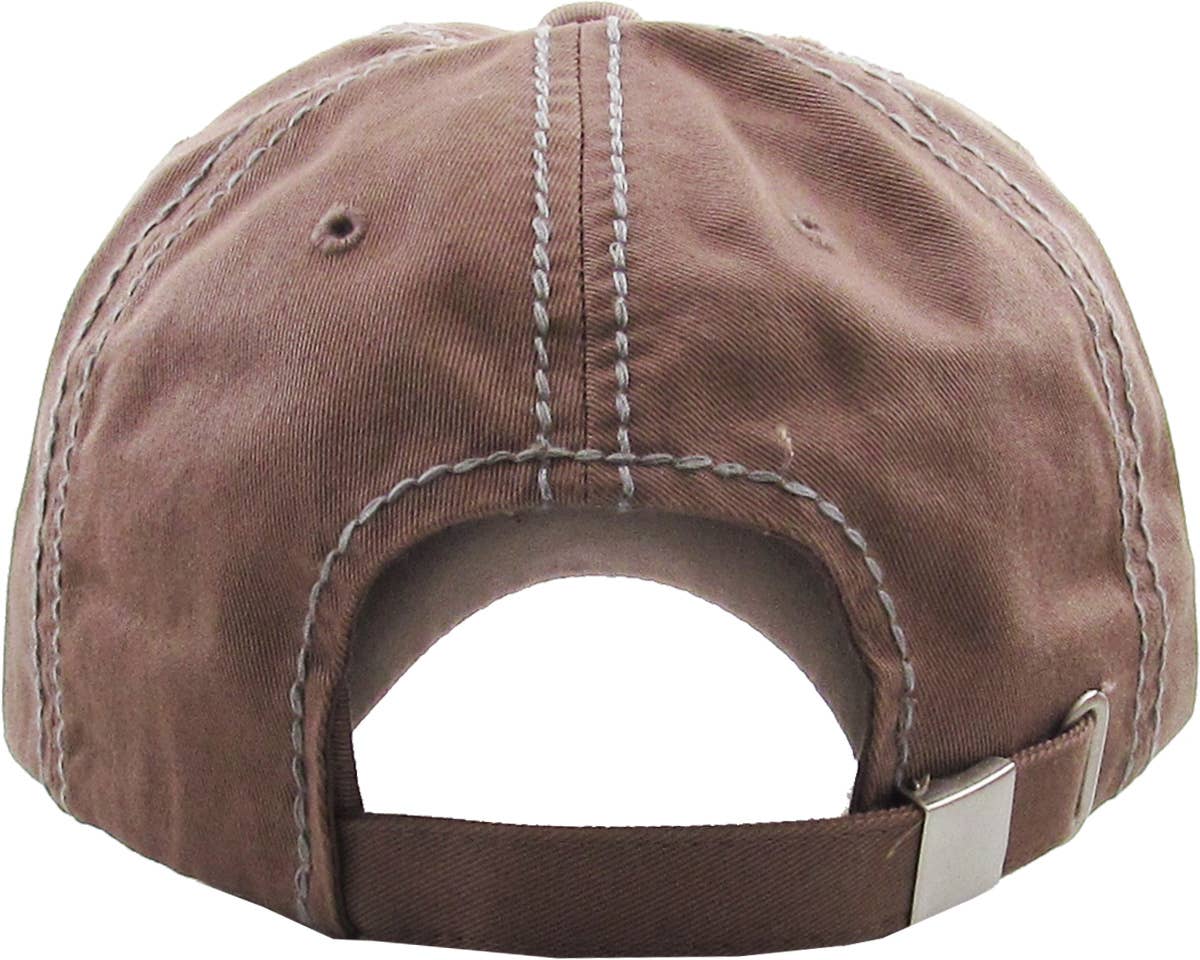 🧢✨Flat Patch Vintage Cap