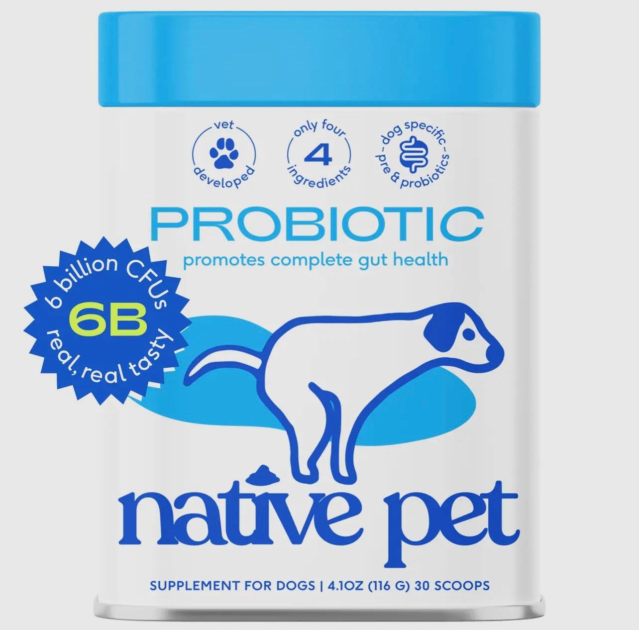 Probiotic & Prebiotic Powder Vet-Formulated Supplement