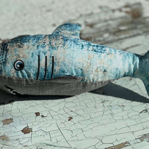 Eco Conscious Shark Dog Toy
