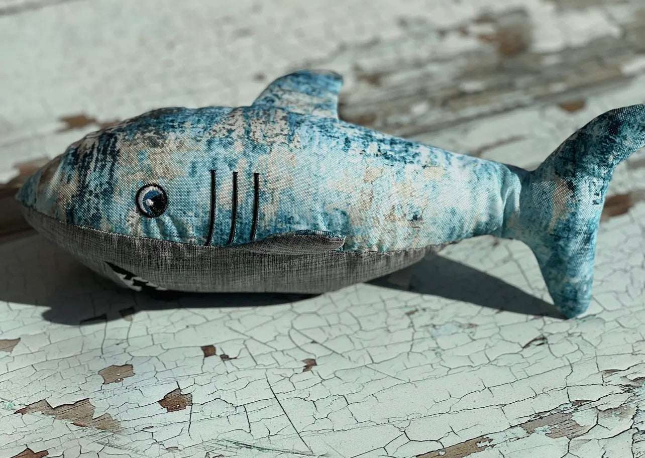 Eco Conscious Shark Dog Toy