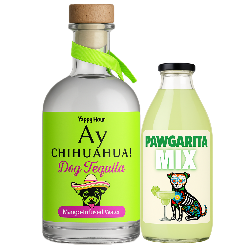 🍹🐾 Yappy Hour™ Original Dog Margarita Kit 🌵🐶