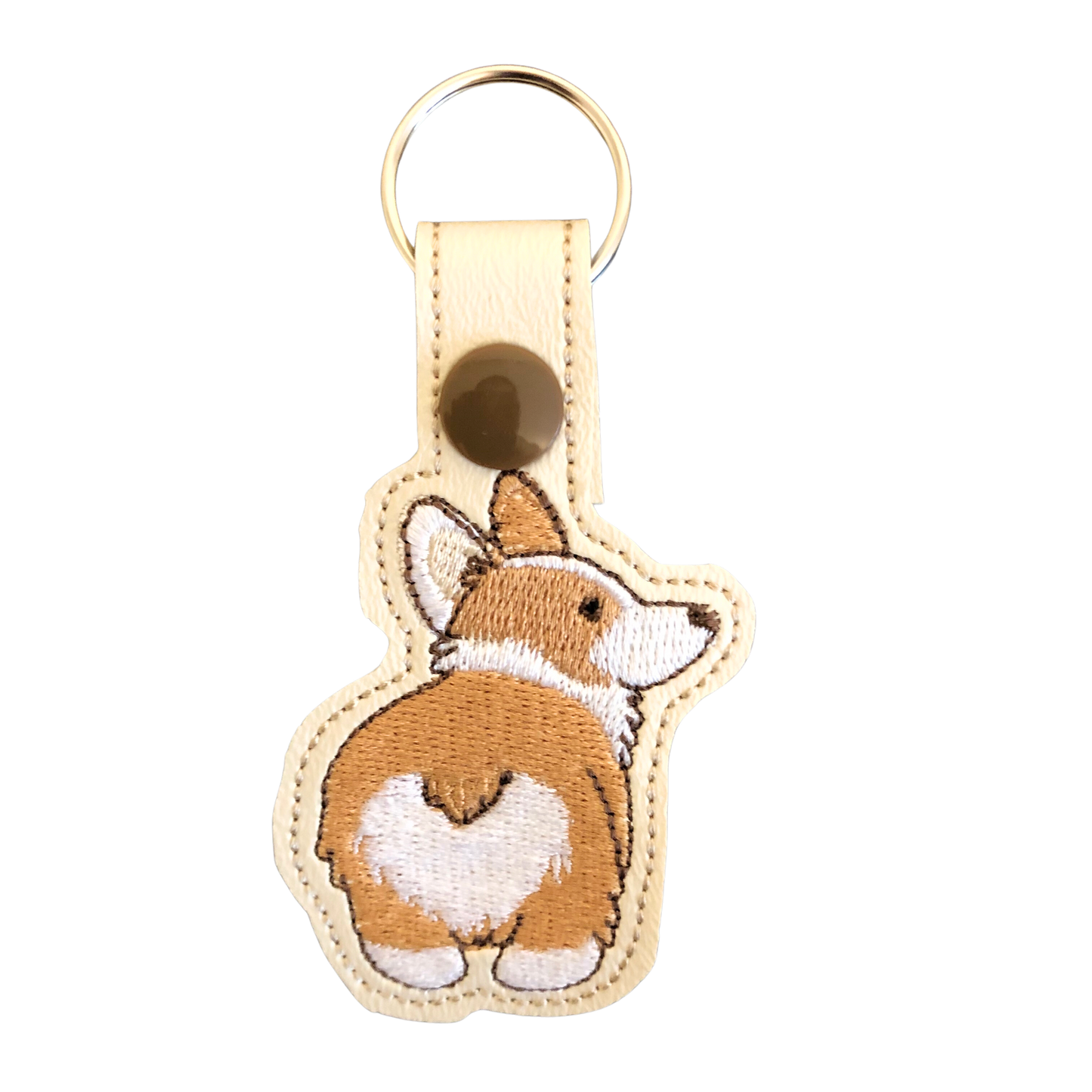 Corgi Butt Key Fob