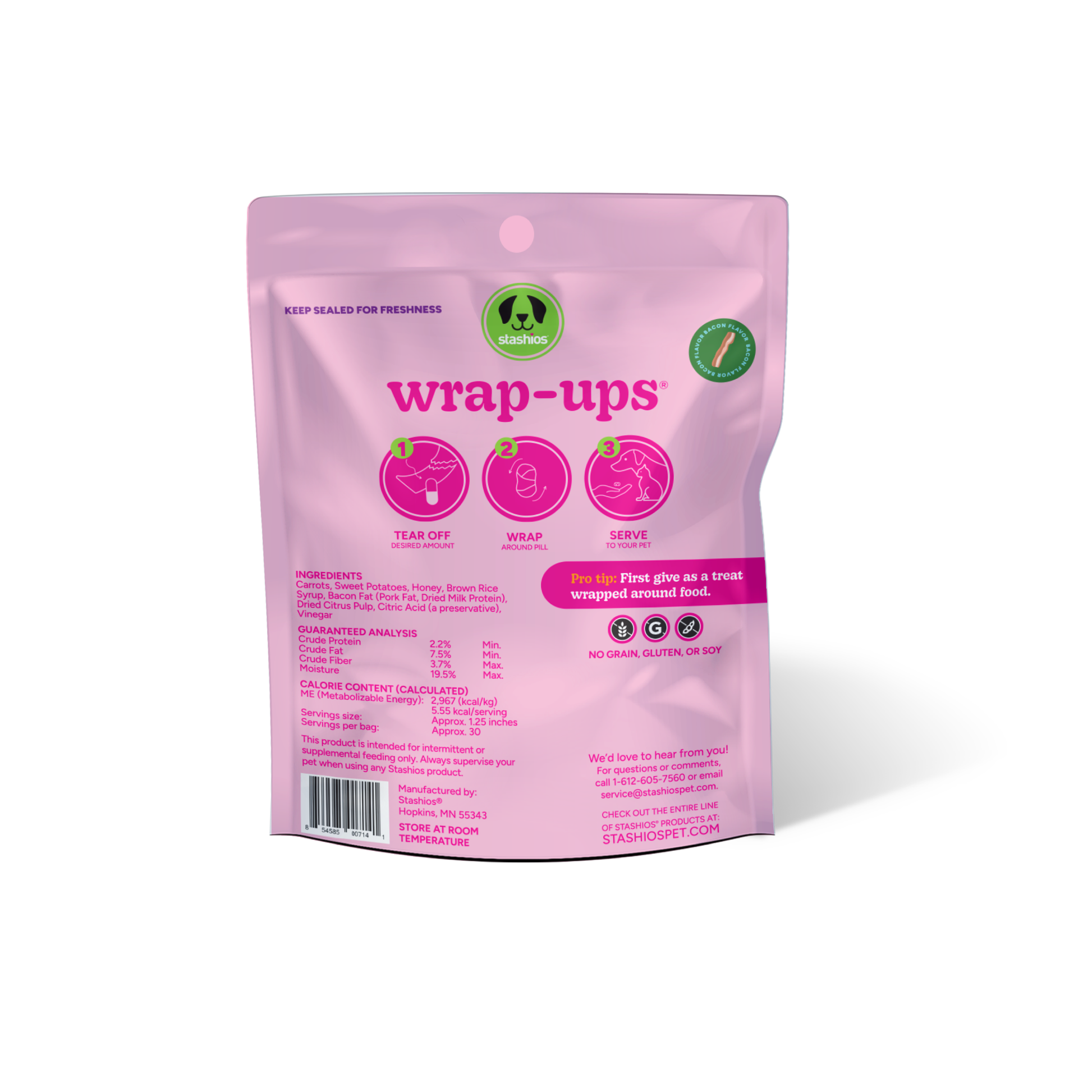 Wrap-Ups®, Bacon