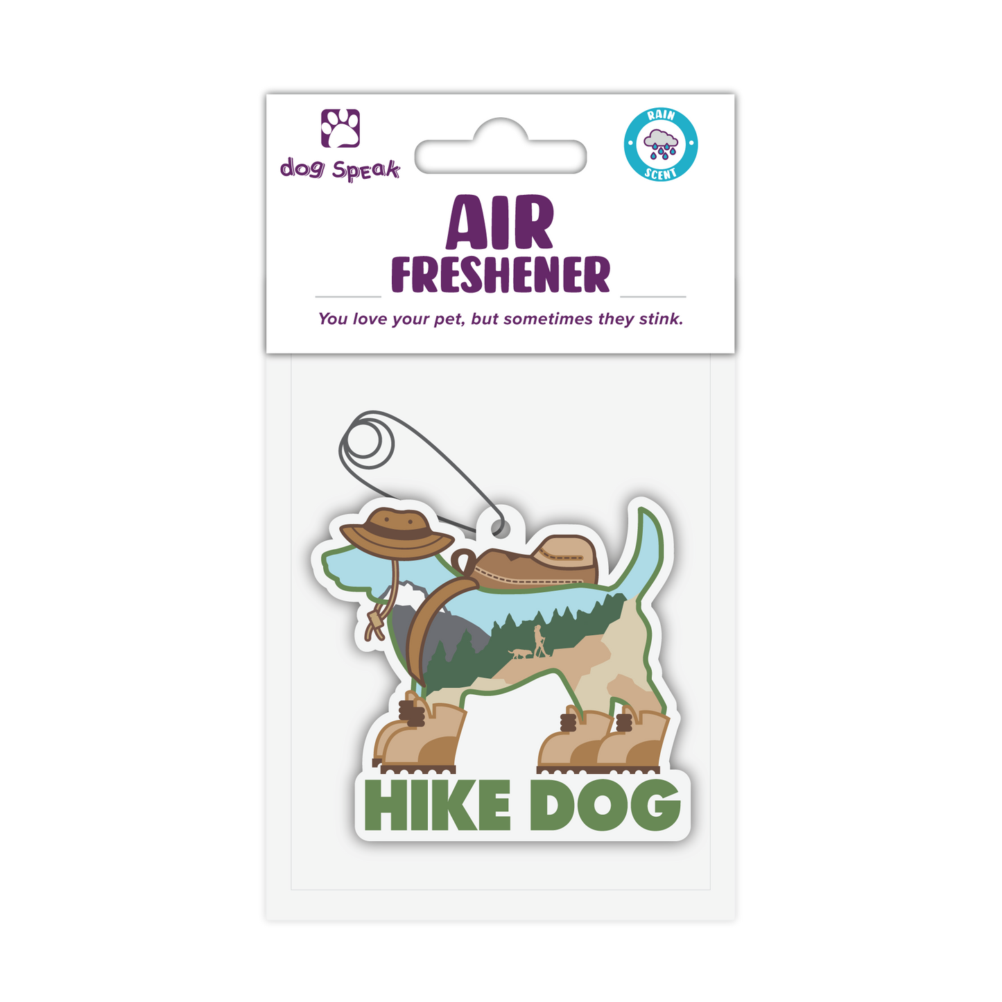 🚗🌿Air Freshener - Hike Dog