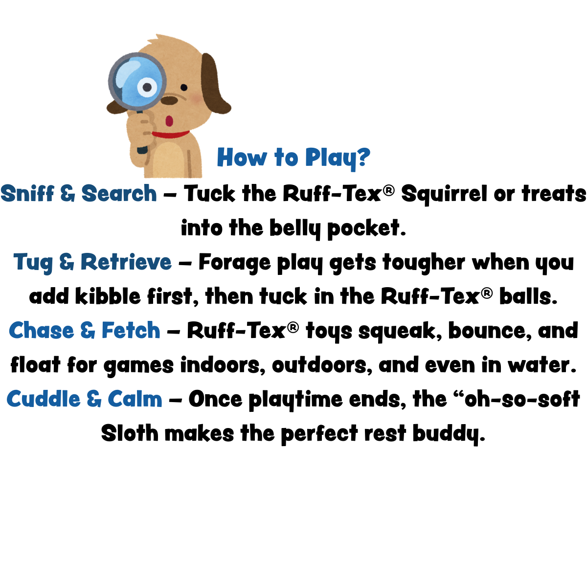 🦥🐿️ HuggleSnuffles™ Snuggles & Zoom™Enrichment Toy