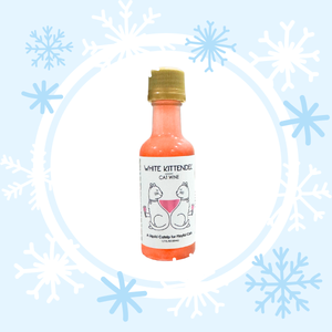 White Kittendel Cat Wine