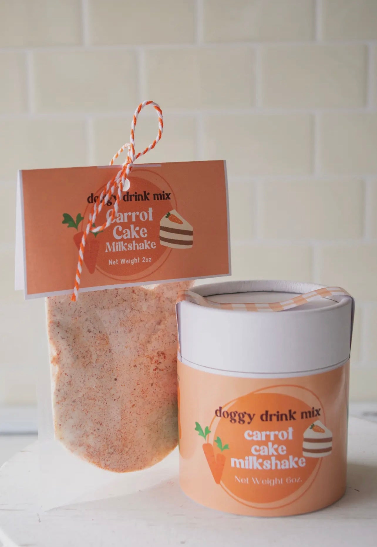 Carrot Cake Milkshake Doggy Drink Mix