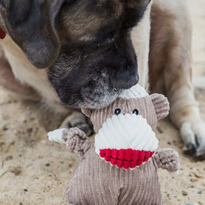 Stuey Sock Monkey Knottie® Plush Dog Toy