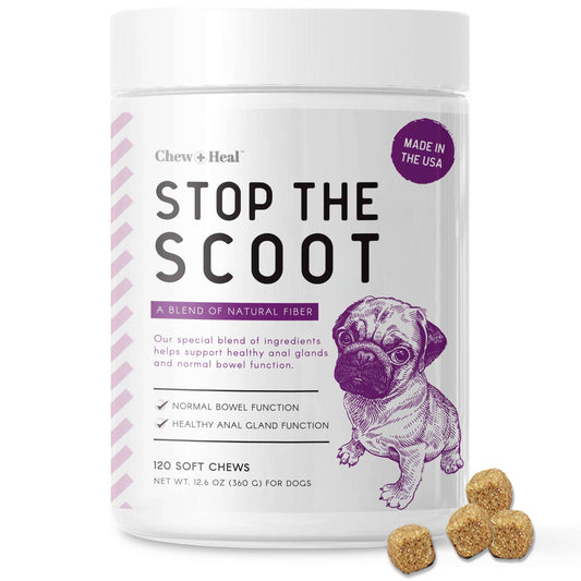 Chew + Heal Stop the Scoot Anal Gland & Bowel Support