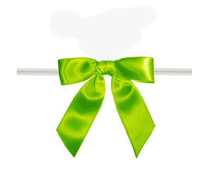 Mini Satin Twist Tie Bows