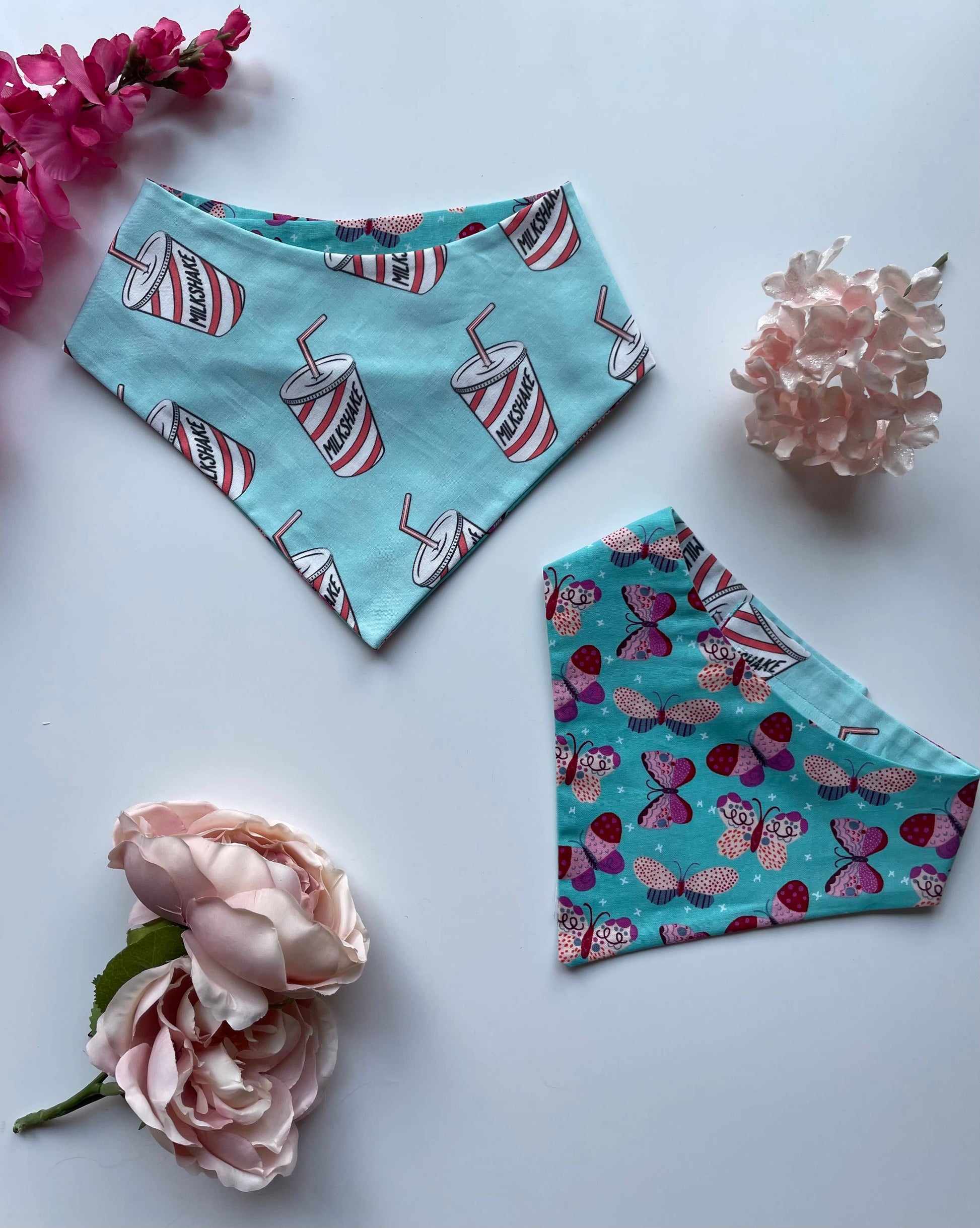 🥤💖 Milkshake Brings Reversible Velcro Bandana