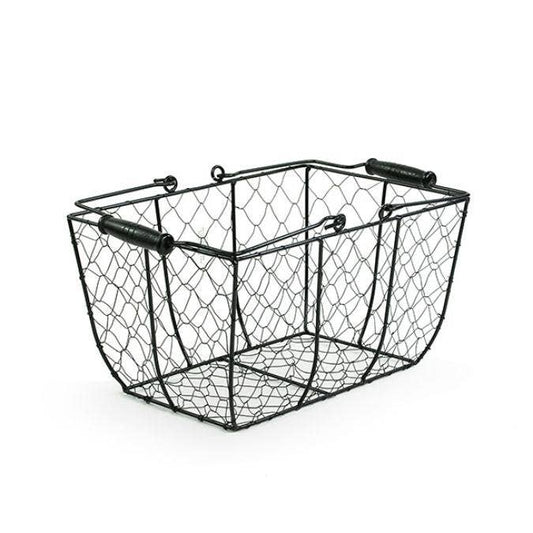12" Rectangular Chicken Shop Black