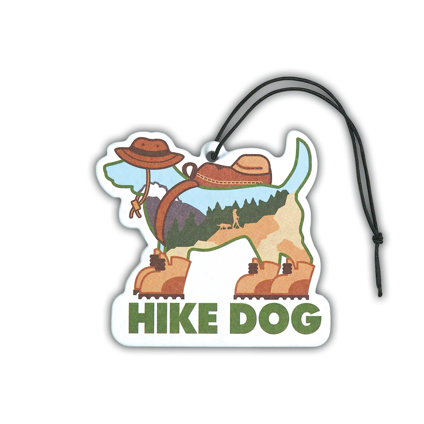 🚗🌿Air Freshener - Hike Dog
