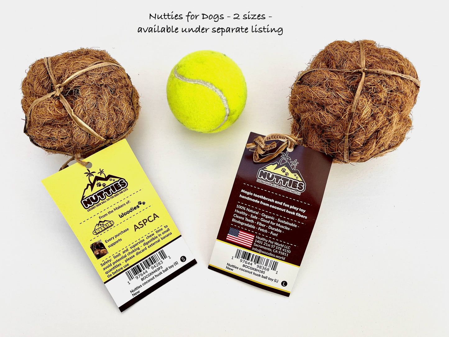 Nutties for CATS - natural ball