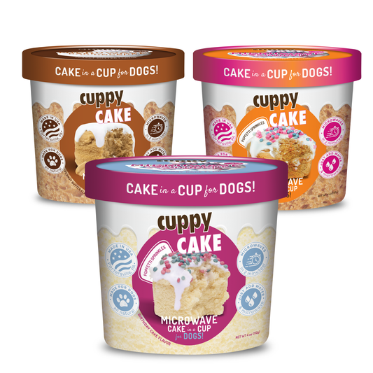 Cuppy Cake - Microwave Dog Cake in a Cup