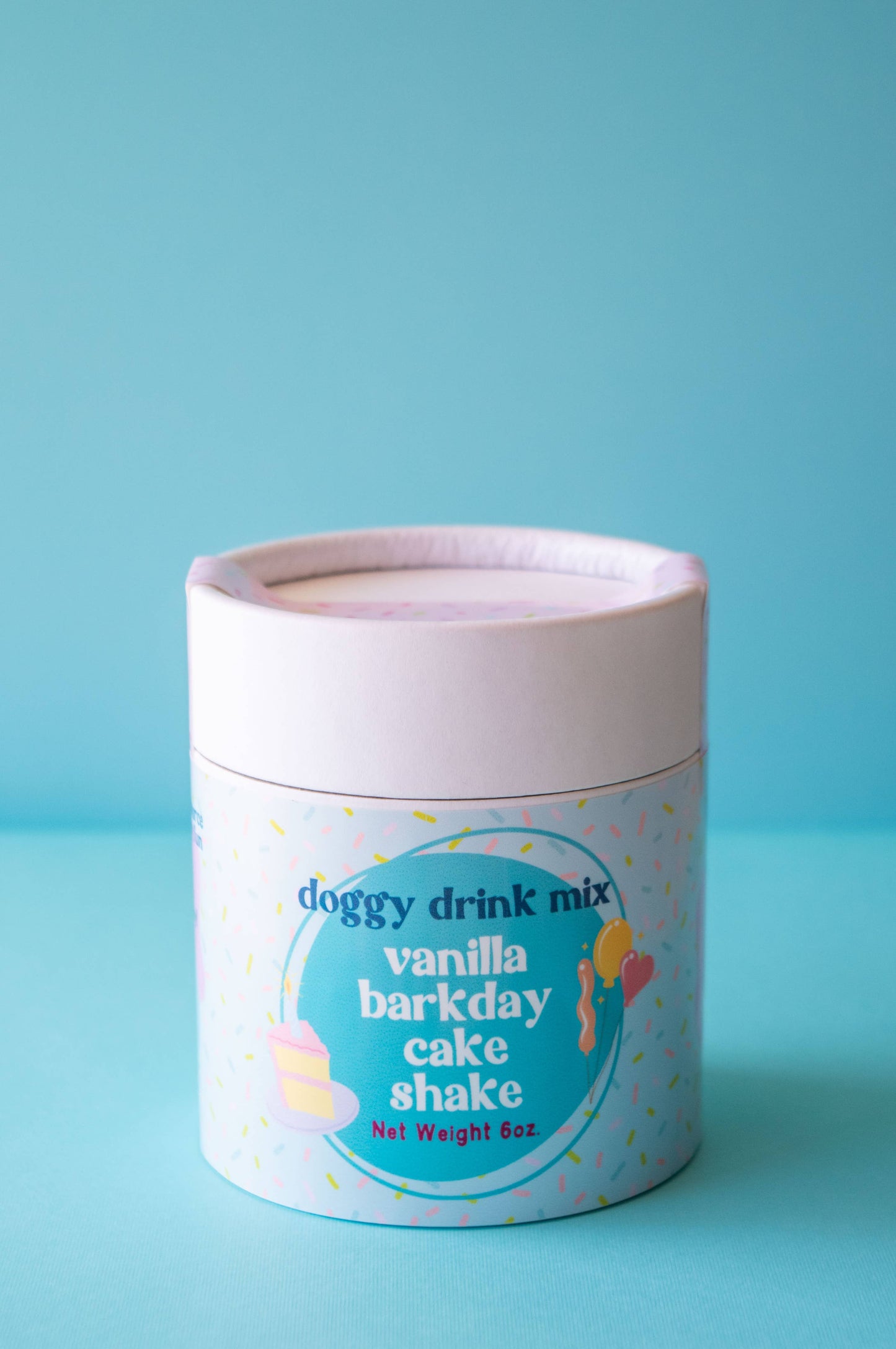 Vanilla Barkday Cake Shake - Dog Drink & Latte Mix for Dogs