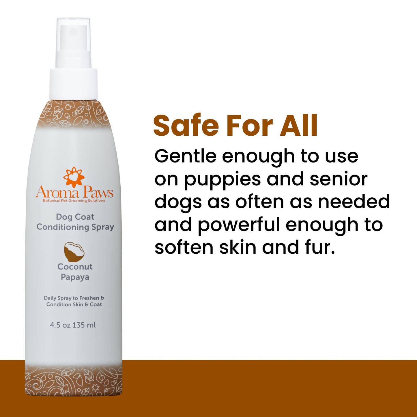 🐾Coconut Papaya Dog Coat Spray 4.5oz