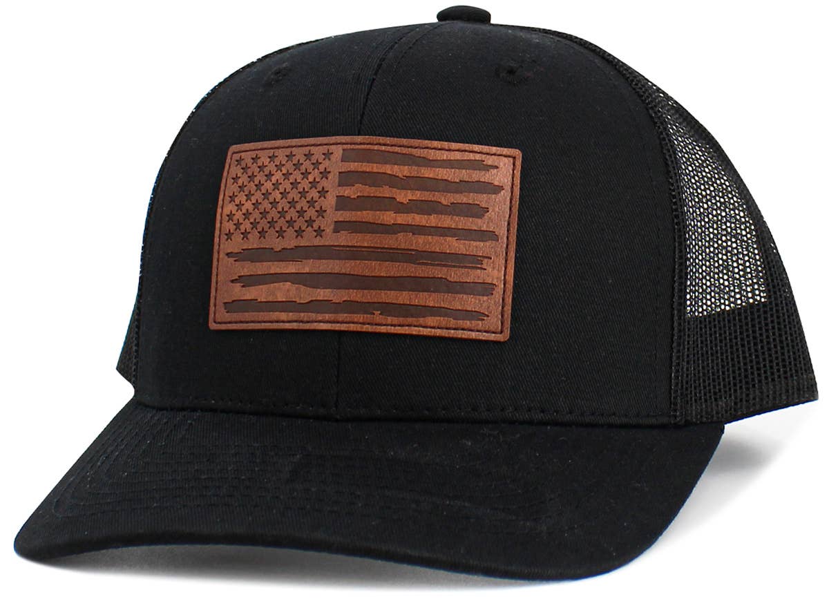 🦅🧢Flag Patch Mesh Ballcap