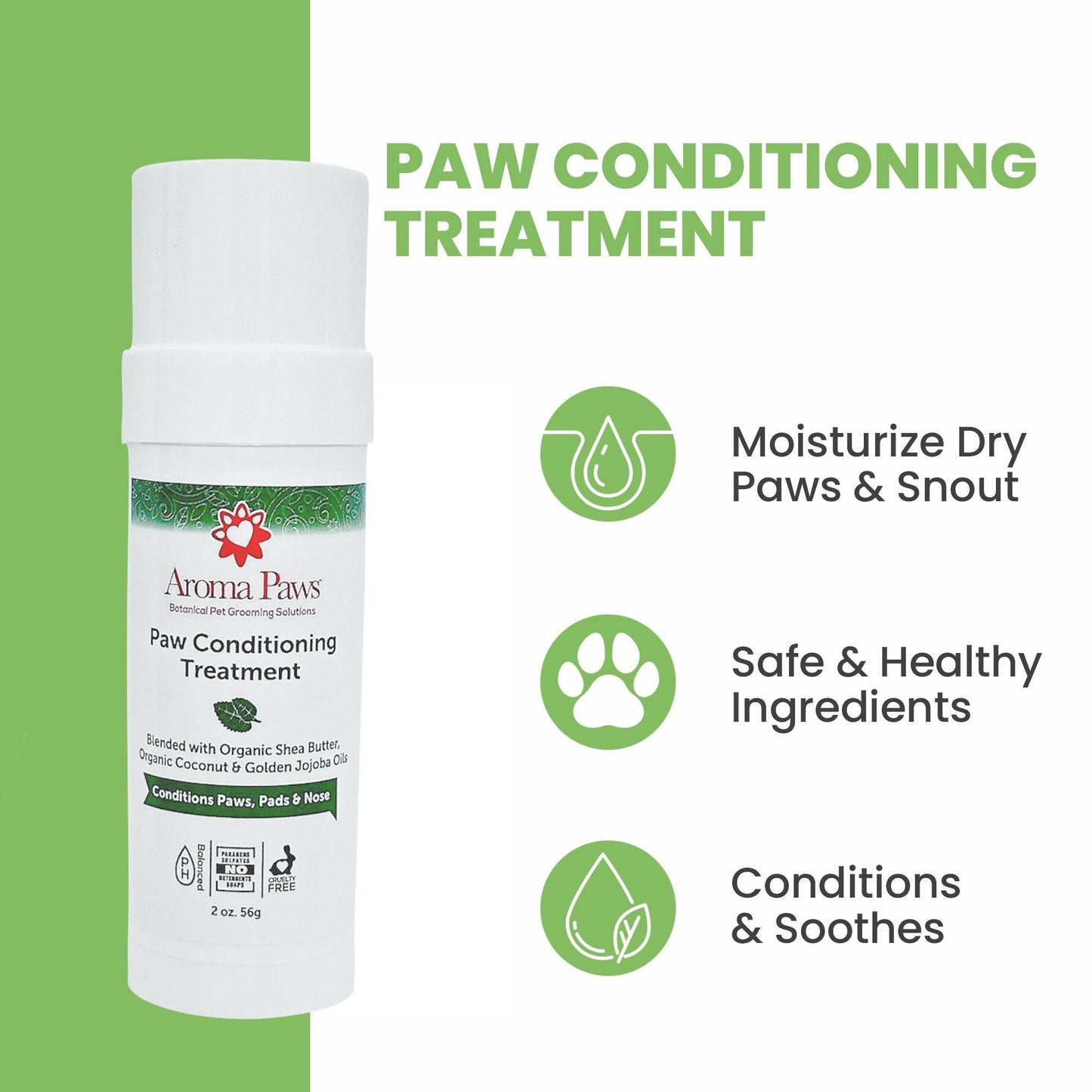 2 Oz. Paw  Conditioning Treatment- Roll on Applicator