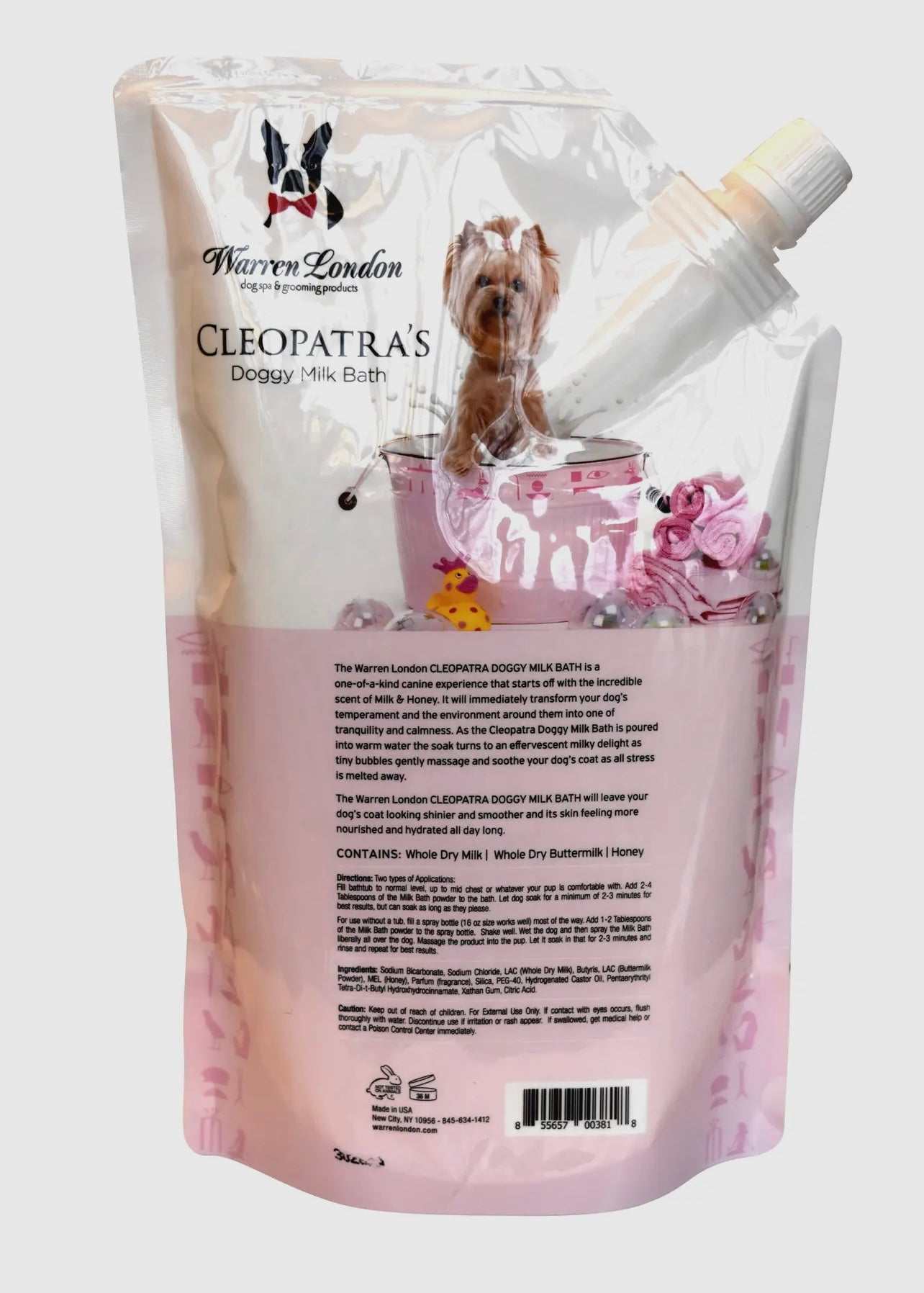 Cleopatra's Doggy Milk Bath