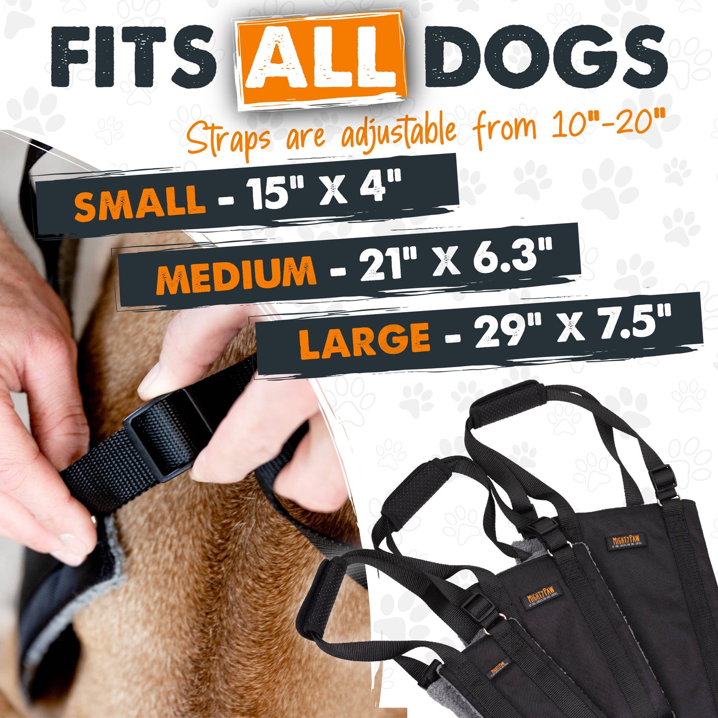 🐕 Dog Lifting Harness – Support Sling for Mobility, Recovery & Senior Dogs 🐾✨