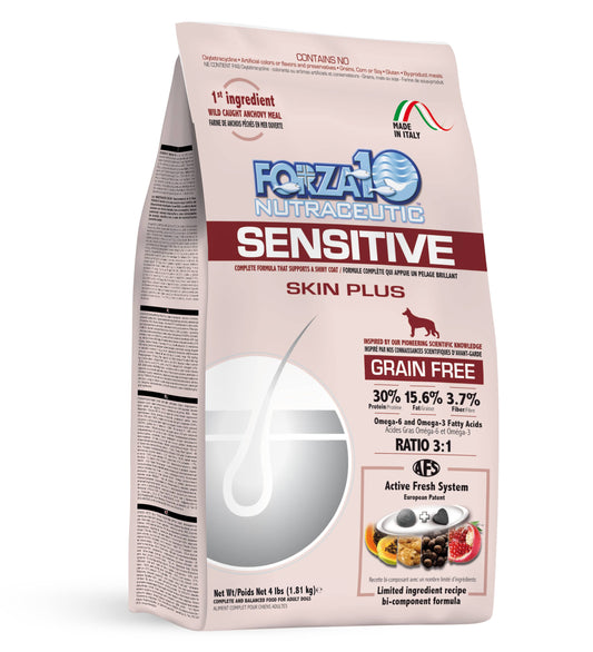 Forza10 Sensitive Skin Plus Grain-Free Dry Dog Food