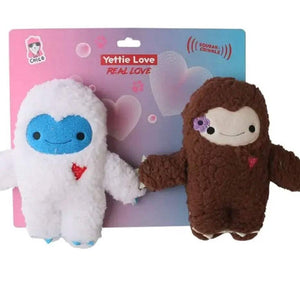 Yettie Love Crinkle and Squeaky Plush Dog Toy Gift Combo