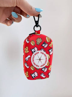 🍗✨ Fried Chicken Sandwich Poo Bag Holder