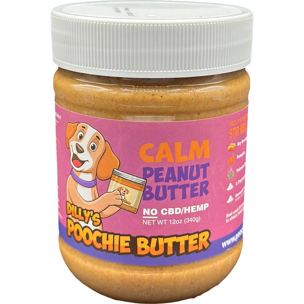 Calming Peanut Butter Jar (No CBD)