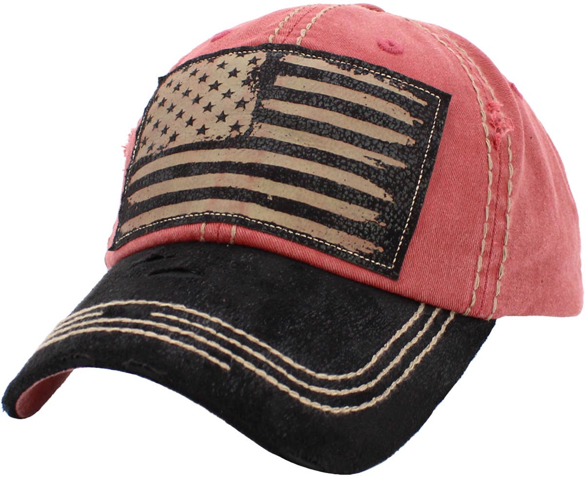 🧢✨Flat Patch Vintage Cap