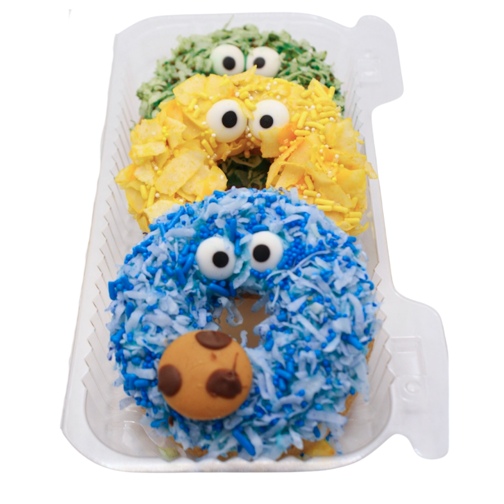 🍩 Monster Mutts “Sunny Daze” Doggie Donuts | Gourmet 3-Pack 🐾