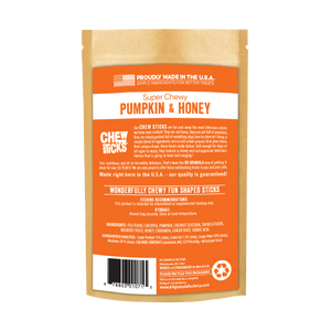 Pumpkin & Honey Chews