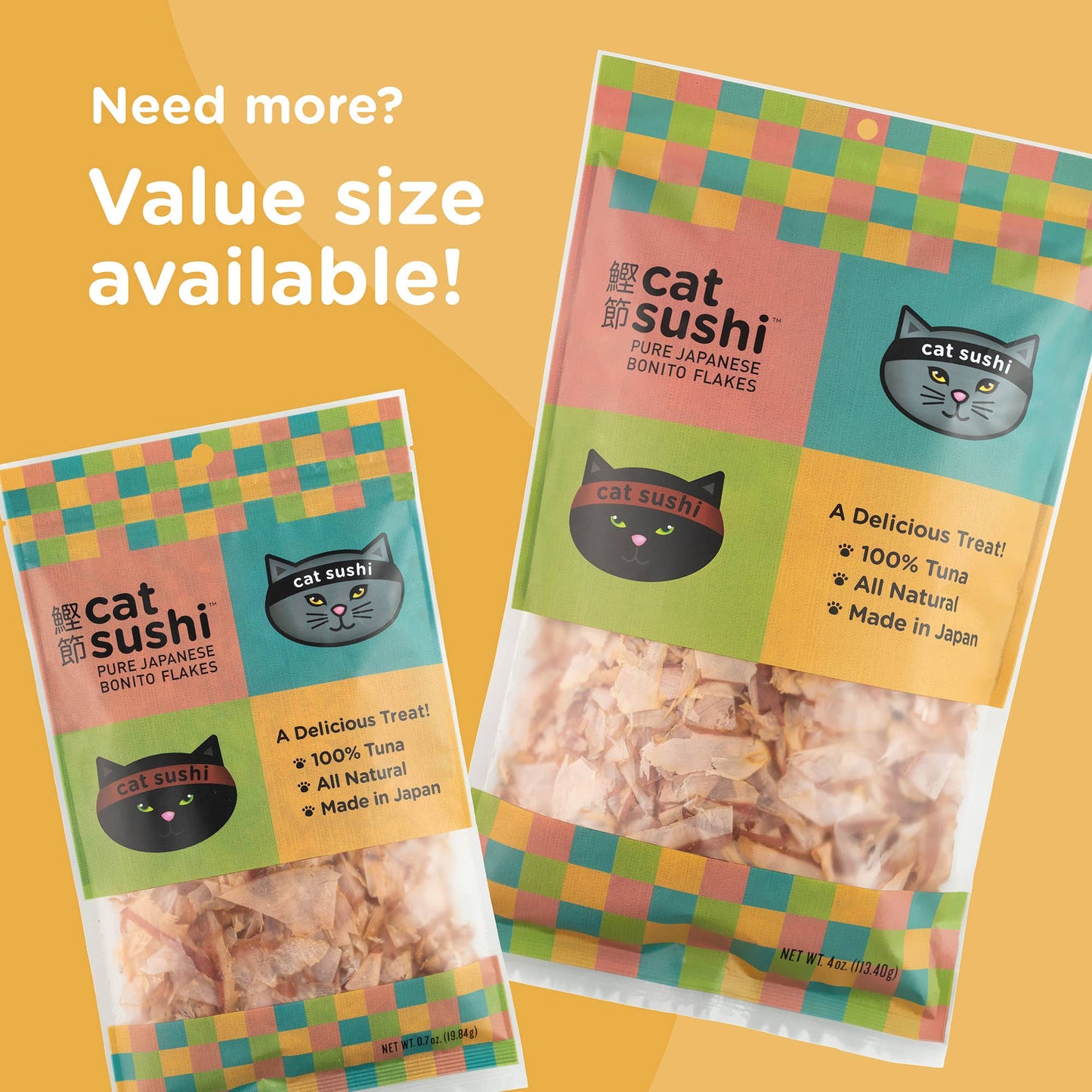 🐟🐱 Cat Sushi Bonito Flakes
