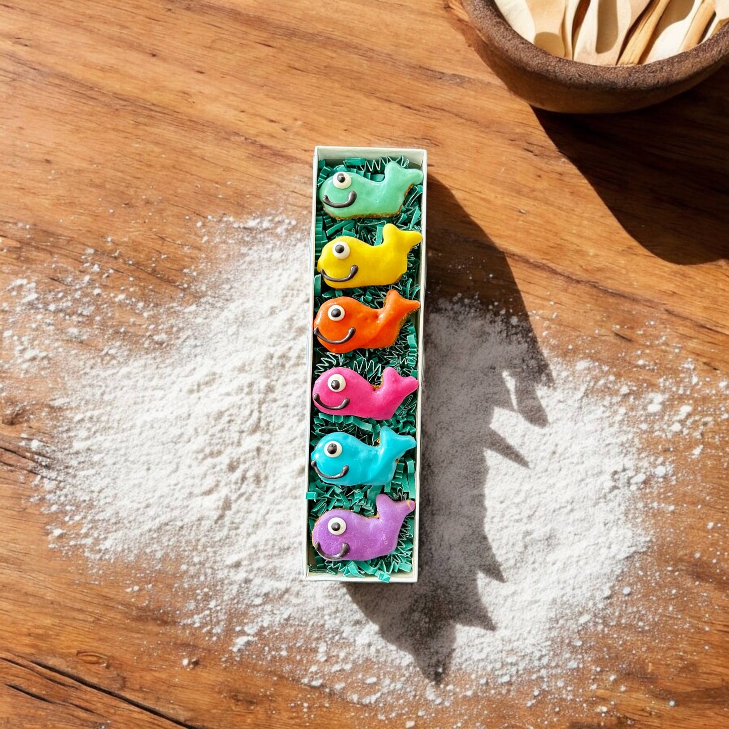 Mini Whale Cookies Gift Box