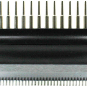 Pet Life ® Flex Series 2-in-1 Dual-Sided Grooming Pet Rake