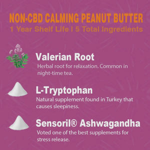 Calming Peanut Butter (No CBD)